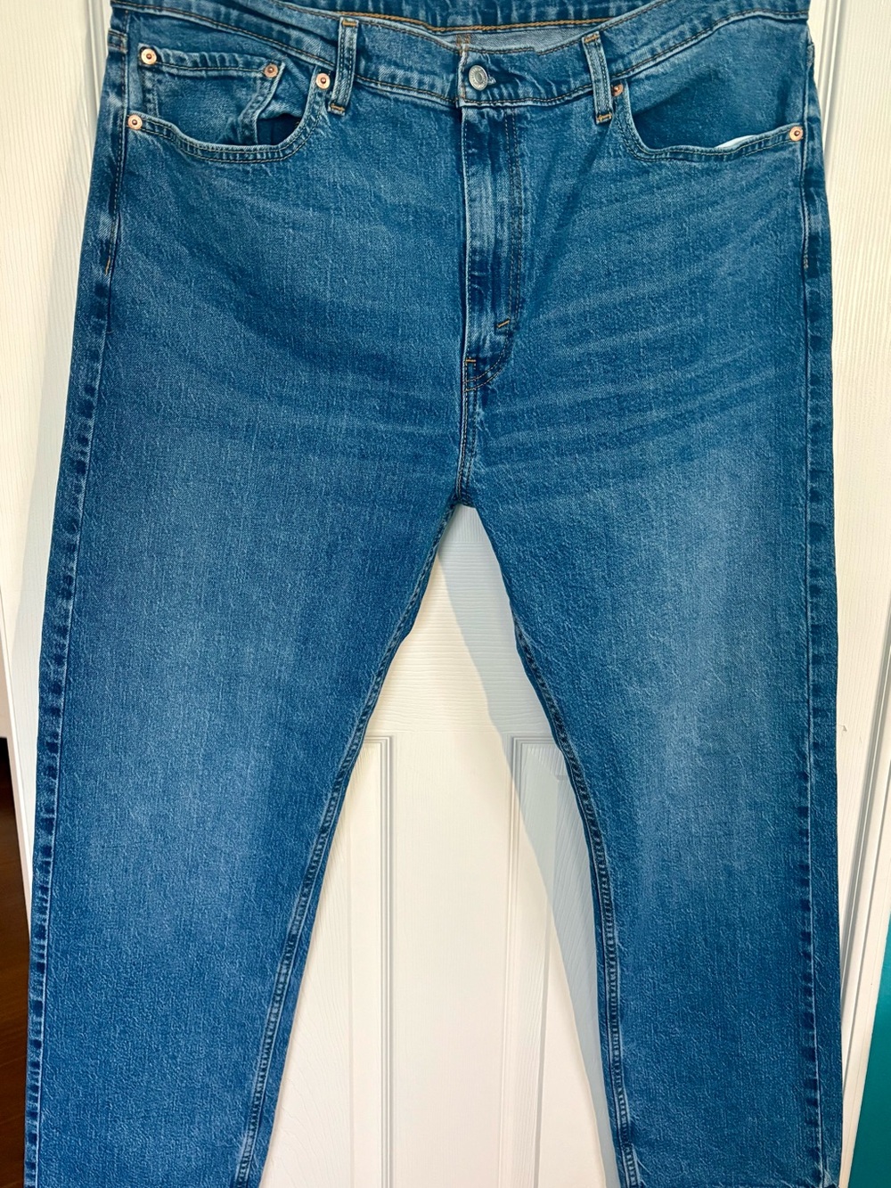 Levi's 505 Straight Blue Jeans